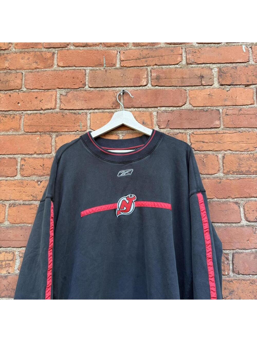 vintage New Jersey devils Reebok crewneck sweatshirt 00s XL
